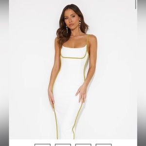 Hello Molly  Back To Staples Maxi Dress White
